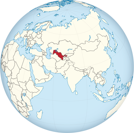 Жердегі Өзбекстан